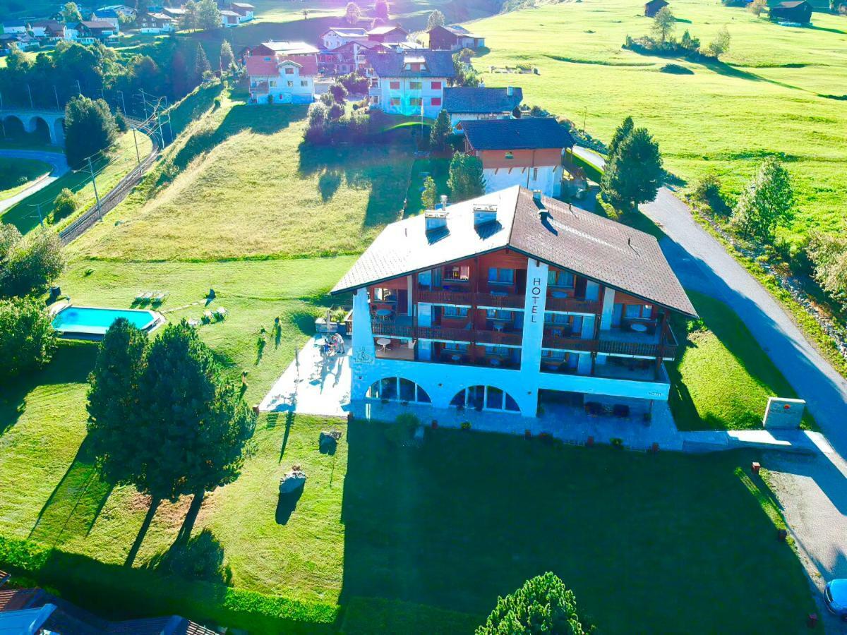 Hotel Pazzola Disentis Exterior photo